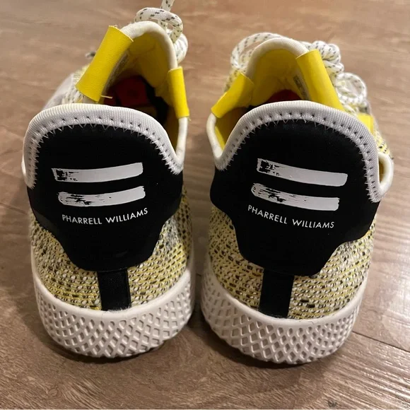 Adidas Originals Tennis Hu V2 Pharrell Solar Pack Yellow (Size Men’s 12 US) - Picture 3 of 7